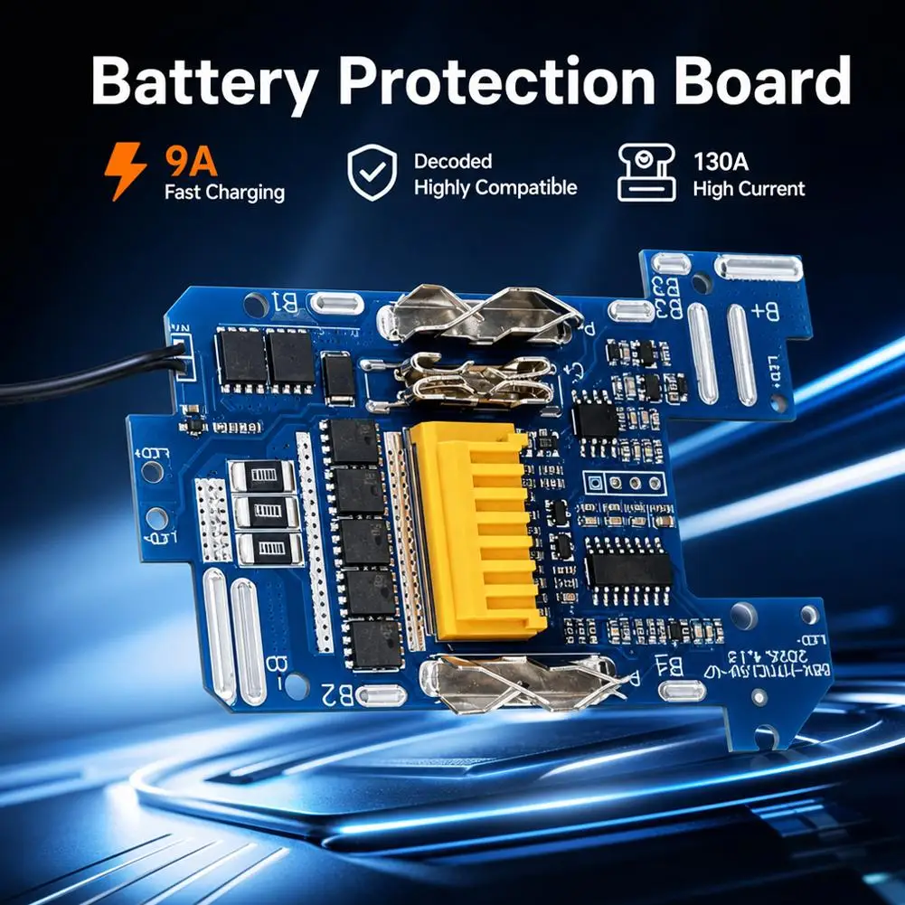  BL1850 BMS PCBA Balance Charging Circuit Board For MAKITA 18V Li-ion Battery Case Lithium Ion Batteries Pack BL1850