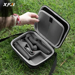 Portable Carrying Case for DJI Osmo Mobile 6 Gimbal Stabilizer for DJI OM 6 Accessories PU Leather Splash-proof Shoulder Bag