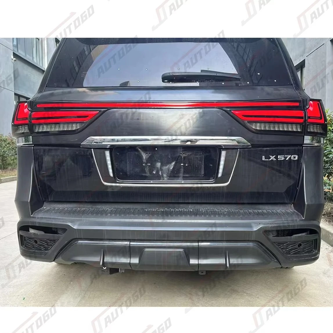Conversion Body Kit For Lexus LX570 2008 2009 2010 2011 2012 2013 2014 2015 2016 2017 Facelift To 2024 LX600 Headlight Front Kit - Image 5