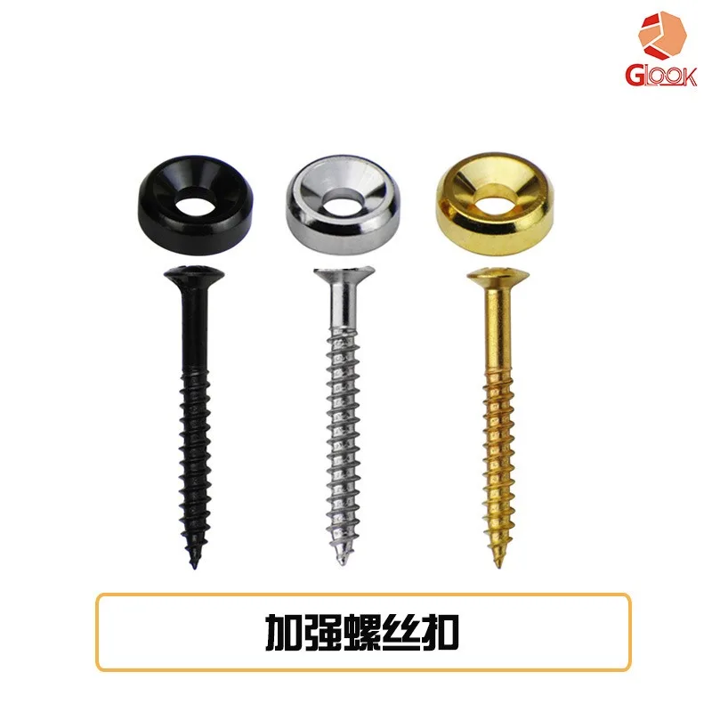 

10pcs Electric Guitar Reinforcement Plate Screw Neck Screw Connecting Plate Reinforcement Plate Screw Fingerboard Neck 5×45mm