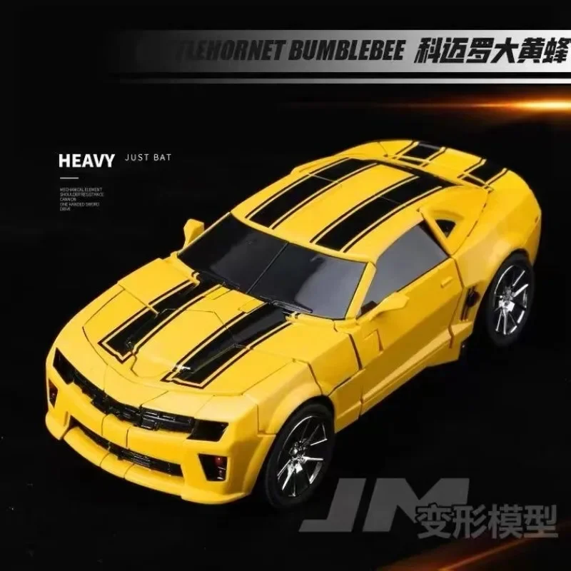 En Stock WEIJIANG juguete transformador versión de aleación M03 8053 coche Robot hoja de batalla Bumblebee figuras de acción de juguete
