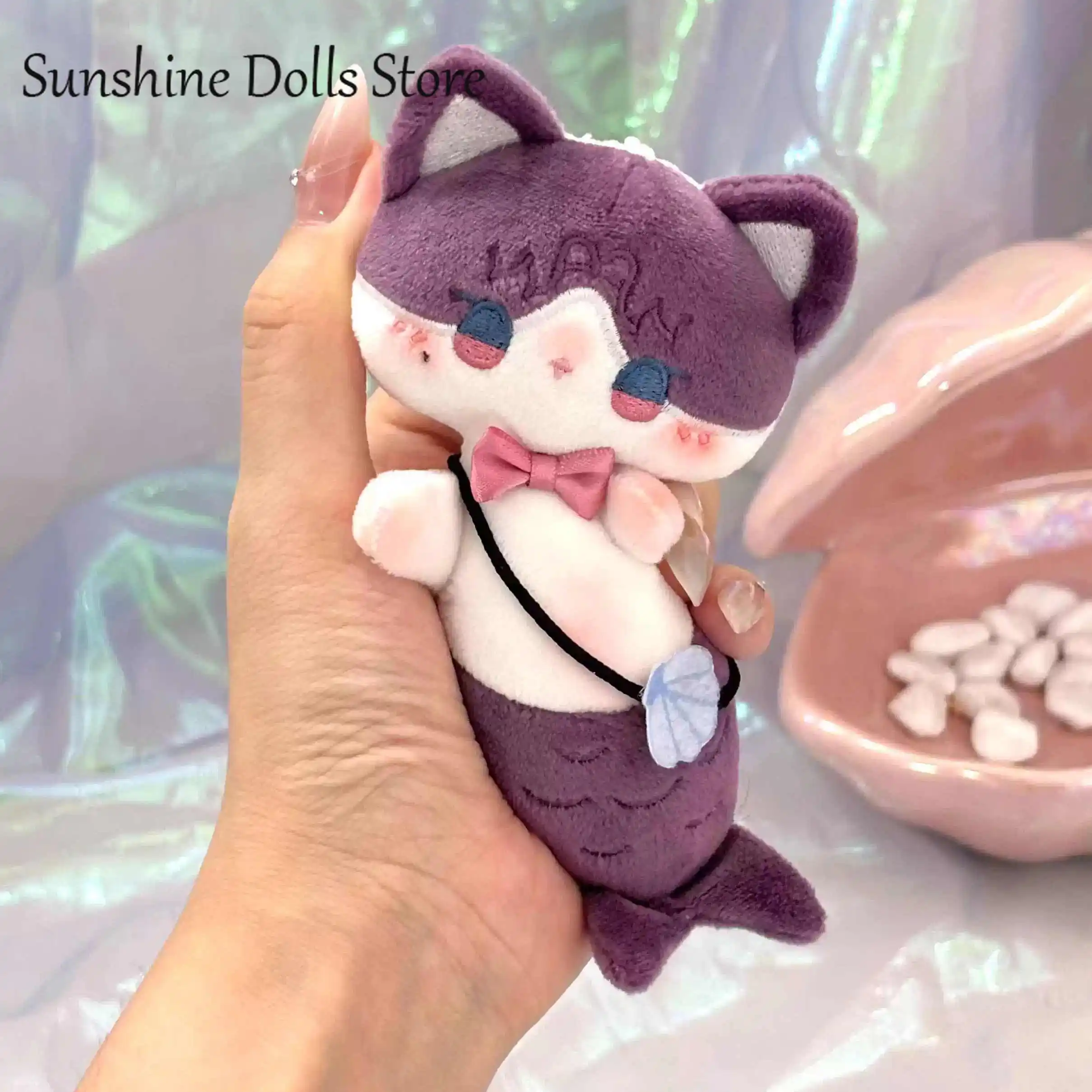 

Rafayel Game Love and Deepspace Cosplay Mascot Cat Plush Cotton Doll Cute Mini Pendant Keychain Bags Ornaments Anime Xmas Gift