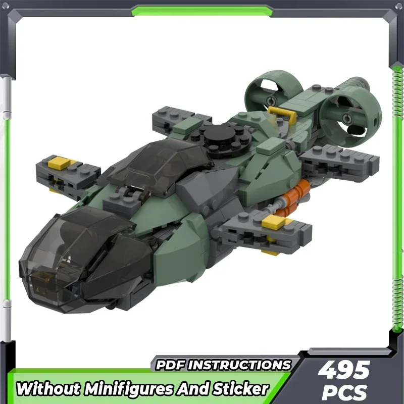 

Moc Building Bricks Military Weapon Model The Mako Submarine Technology Modular Blocks Gifts Toys For Children DIY Sets Assembly