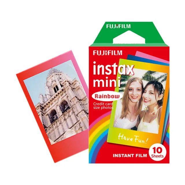 Fujifilm Instax Mini Film Wit 10 20 40 60 80 100 Vellen Voor FUJI Instant Fotocamera Mini 12/11 Mini 9 8 7 70 90 Filmcamera