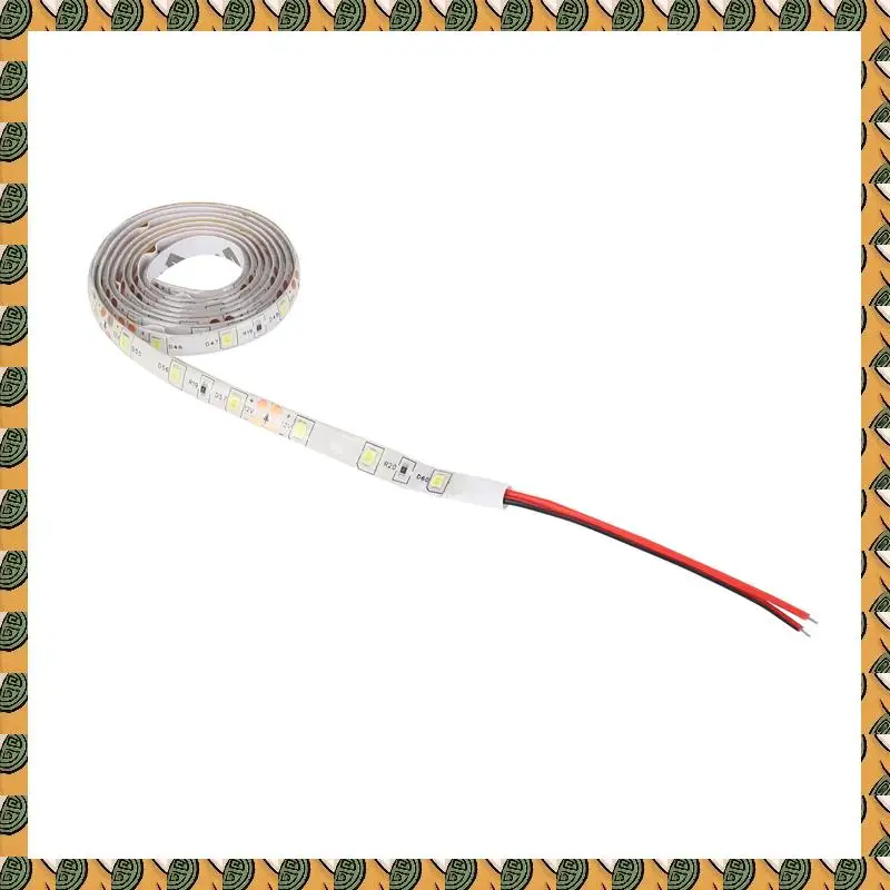 A77I 10Pcs 1M 60-3528 SMD Waterproof LED Light Strip DC12V (White)