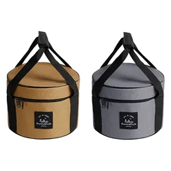 9/14L organizzatori di stoviglie Oxford Cloth Pot Storage Bucket Bags Waterproof Camp Bowl Cups custodie per contenitori cuscinetto 7kg uso quotidiano