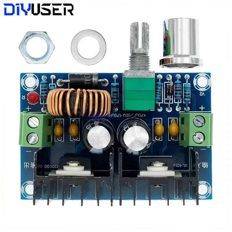 DIYUSER XH-M401 DC-DC Step Down Buck Converter Power Supply XL4016E1 PWM Adjustable 4-40V To 1.25-36V Step Down Board 8A 200W