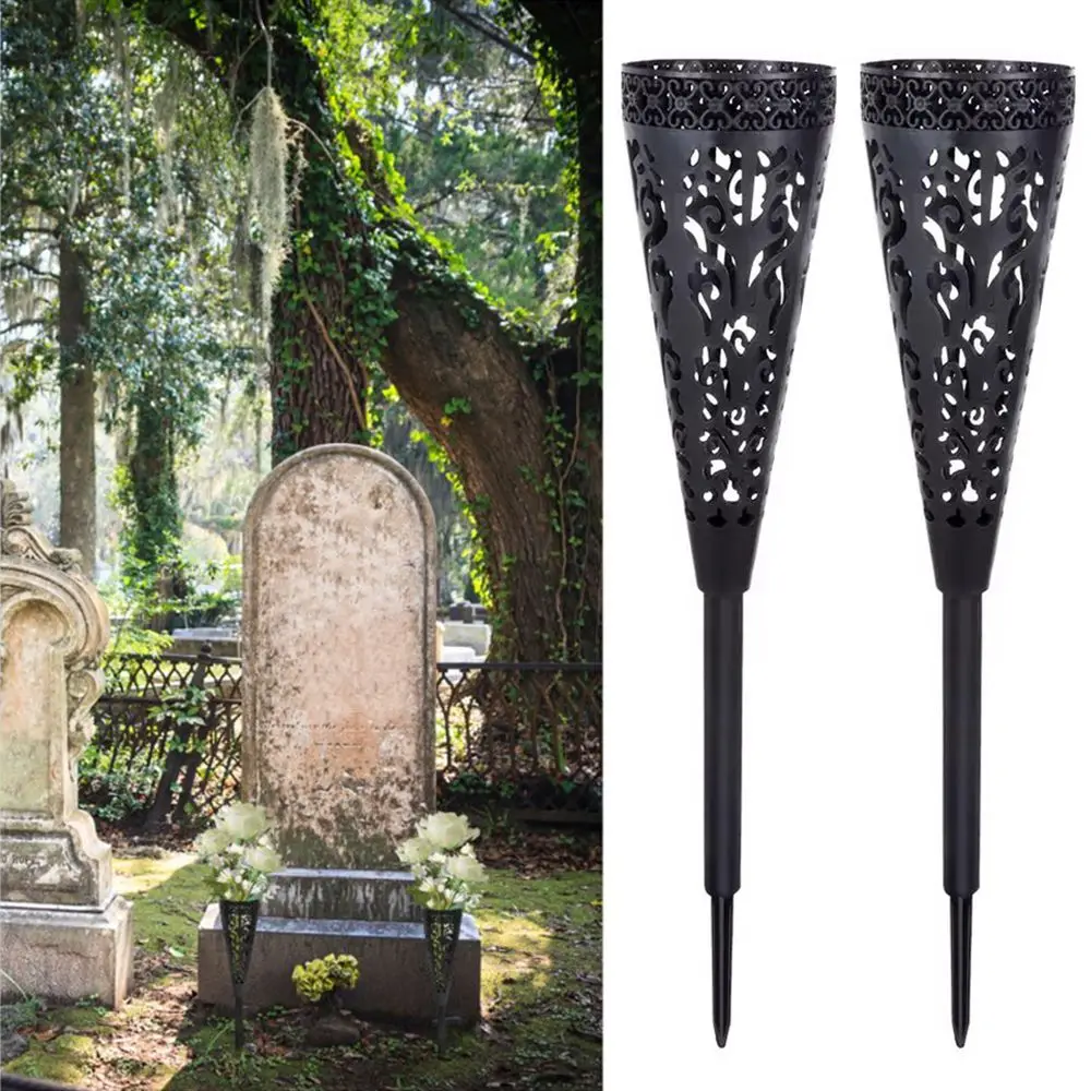 2 Stücke Hohl Rasen Outdoor Blumenhalter Vase Blumenkorb Garten