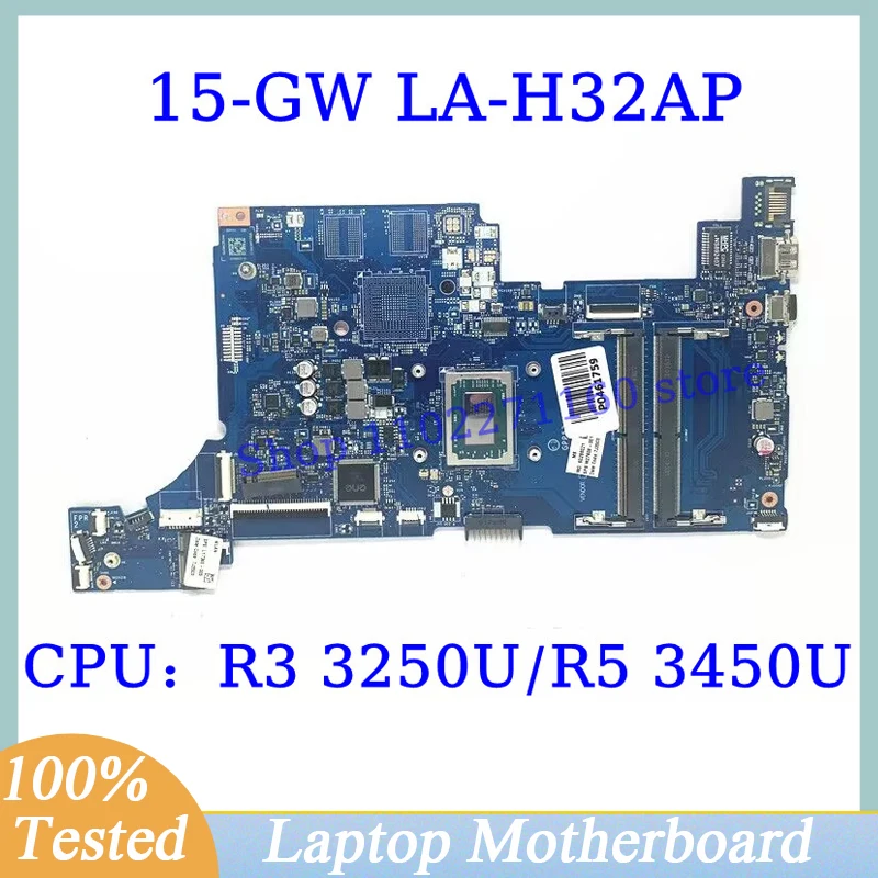 M03669-601 M27608-001 For HP 15-GW 15S-GR With R3 3250U/R5 3450U CPU Mainboard GPP53 LA-H32AP Laptop Motherboard 100%Tested Good