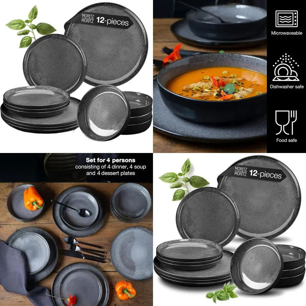 4-Person Porcelain …