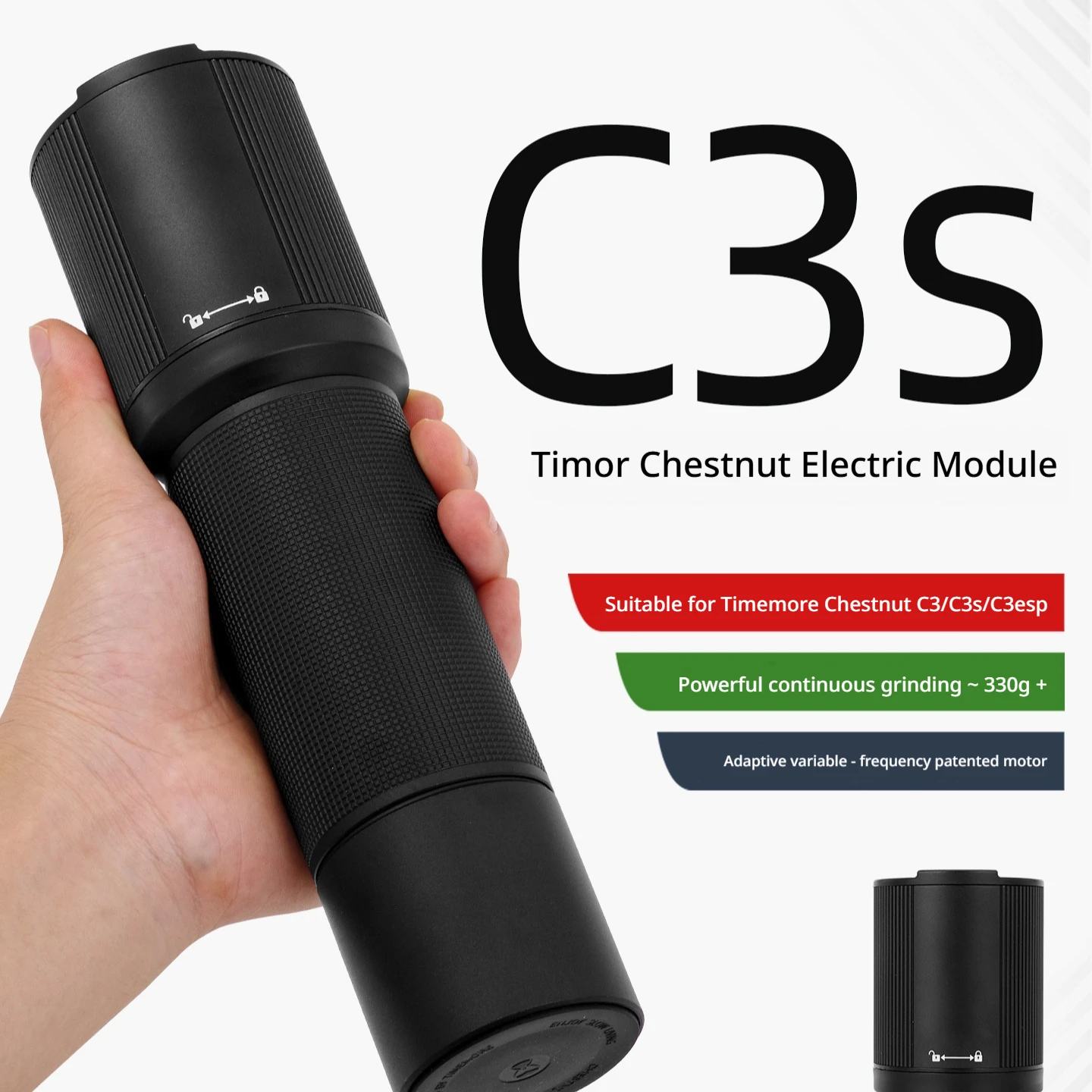 Timemore Chestnut C3S C3ESP Electric Conversion Module Coffee Grinder Adaptive Frequency Motor Accessory view 2