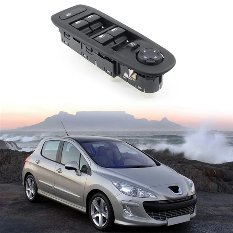 

For 308 408 Auto Window Control Switch Side Mirror Button 98104592ZD 10115148-01 Car Parts Accessories