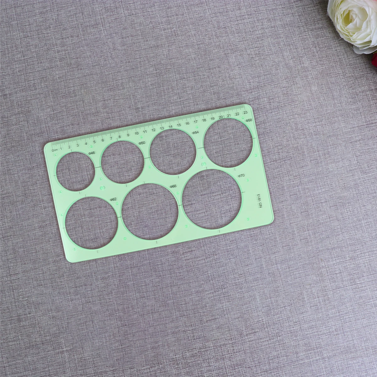 3 pcs Painting Templates Set Transparent Geometry Rulers Metric Scale For School Office Architecture Art Design Drafting Tools