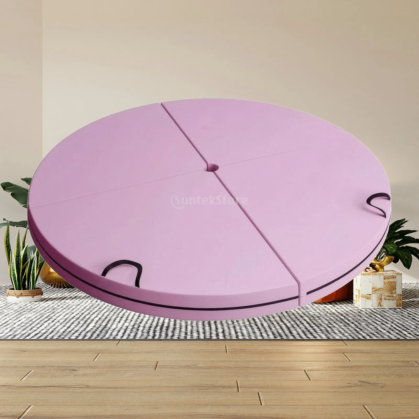 round-foldable-yoga-mat-thick-support-floor-fitness-pad-polvinyl-chloride-for-pole-practice-and-stretching