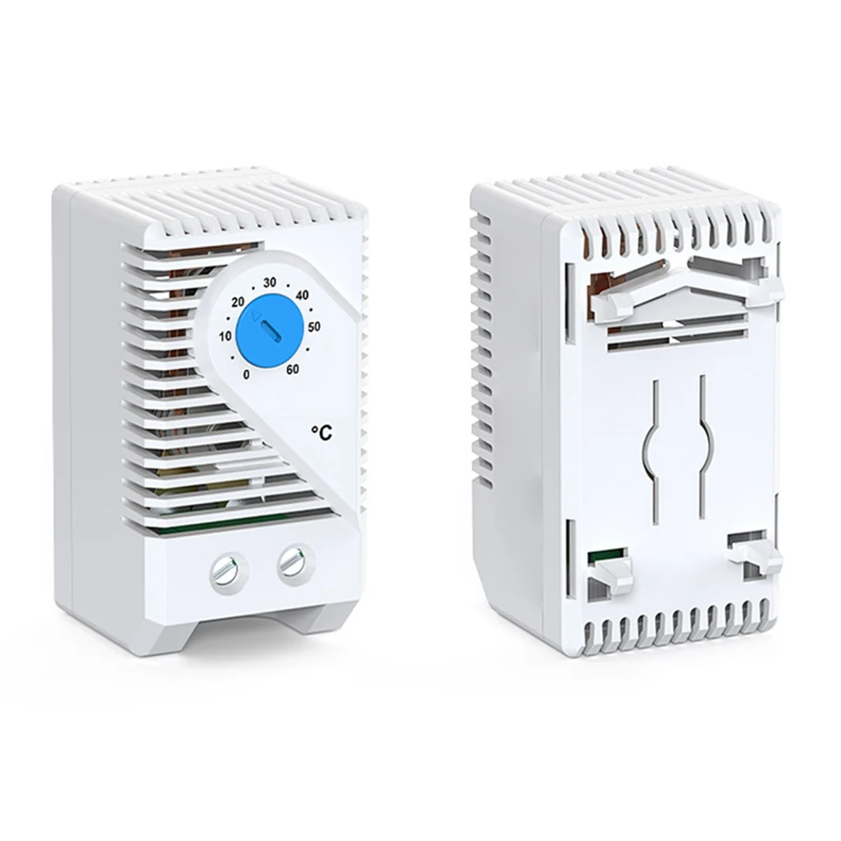 Interruptor mecânico do controlador de temperatura ABZV NO NC 0-60 ℃   Termostato de gabinete e controle de umidade AC 250V 10A KTS011