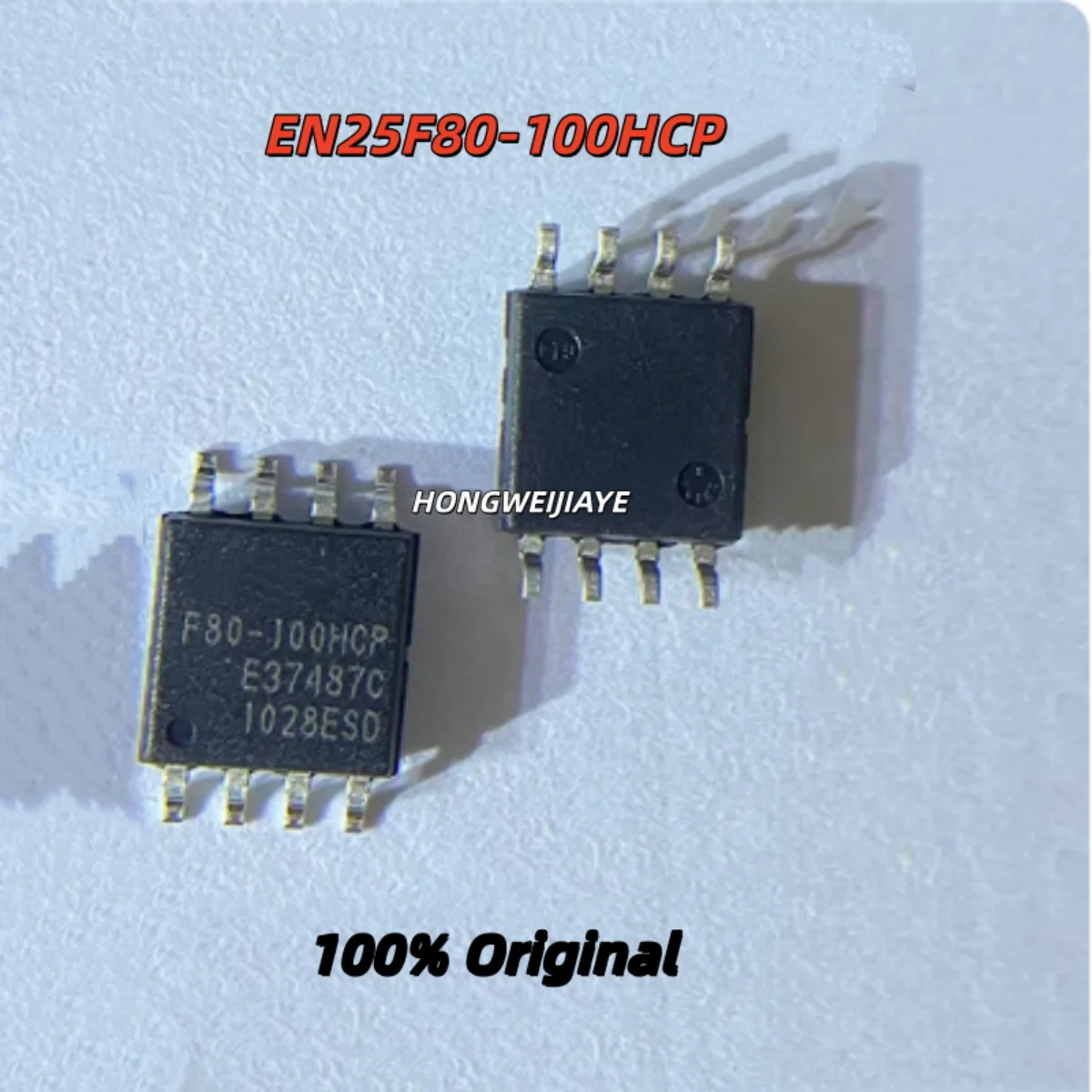 10PCS 100% New EN25QH64A-104HIP QH64A-104HIP EN25QH128A-104HIP QH128A-104HIP EN25F80-100HCP F80-100HCP SOP-8 Original Chips ic