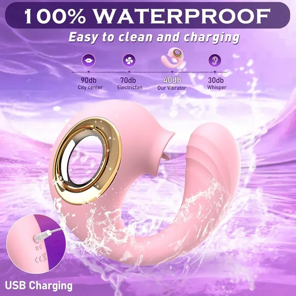 اللسان لعق مص الهزاز أنثى البظر مصاصة فراغ محفز G-بقعة تدليك قضبان اصطناعية الكبار السلع الجنس لعب للنساء #2