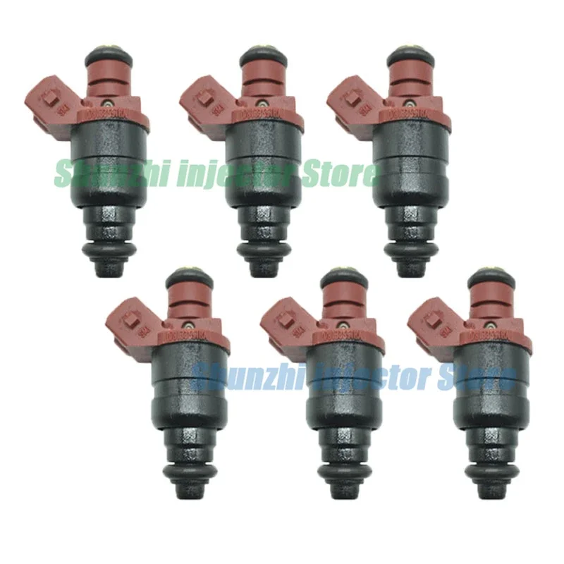 6pcs Fuel Injector Nozzle For Volkswagen VW Passat Audi A4 A6 2.8L V6 078133551BA