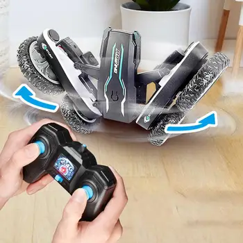2.4G remote control stunt car 360 degree rotation tumbling double-sided car four-wheel drive Rc car gifts for children