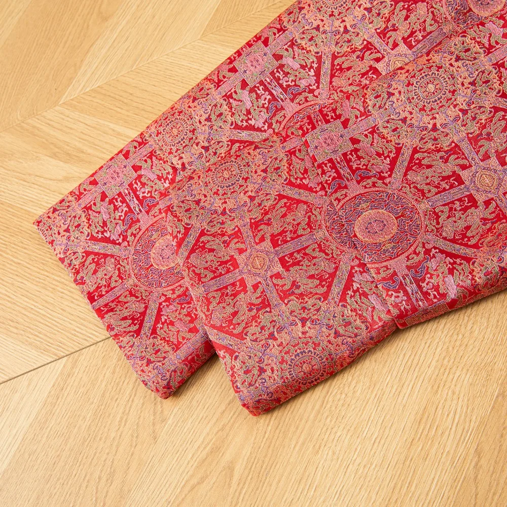 Damesmode Herfstkleding Pioen Gedrukt Natuurlijke Moerbei Zijde Lied Brokaat Diagonale V-hals Nieuwe Chinese Stijl Jas