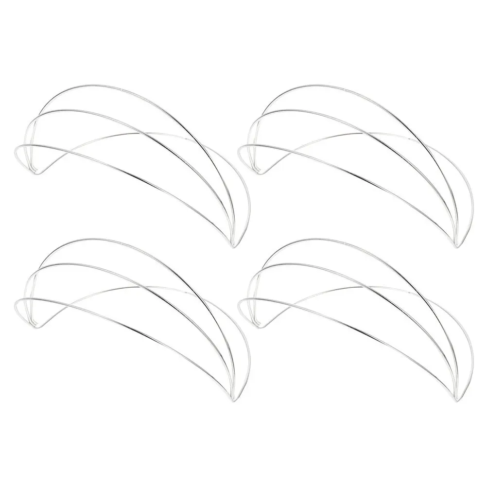 

4Pcs Headdress Base Frame Sturdy Four-Layer Crown Base for DIY Hair Wear Crafting Traditional Hanfu Crown Making Accessories