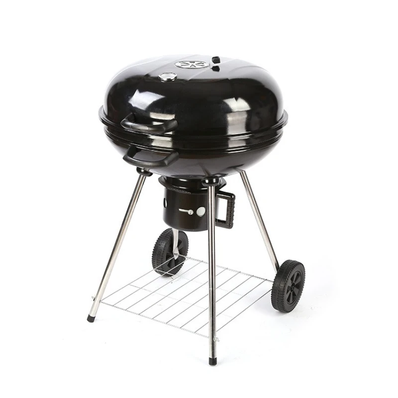 

2 Inch Portable Enamel Outdoor Basketball BBQ Charcoal BBQ Grill