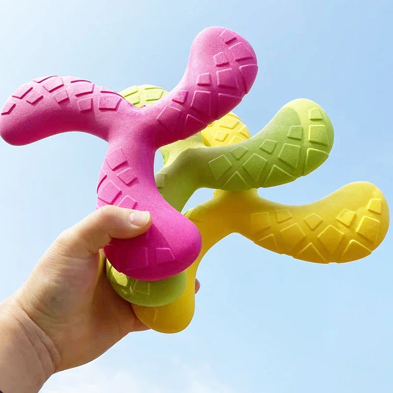 Flying Discs Dog Training Toy Swimming Pool Floating Dog Interactive Toys Puller Resistant Chewing for Small Medium Dogs