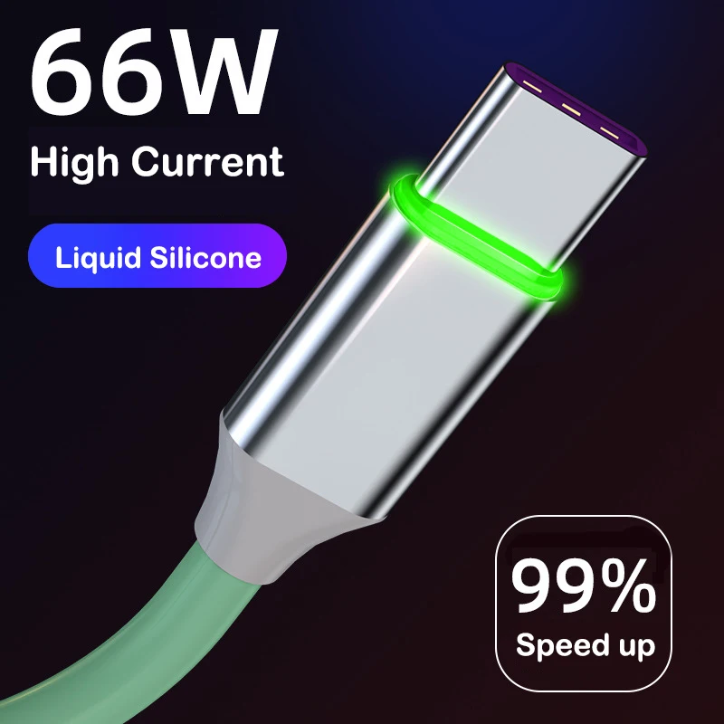 HA49 6A 66ワットusb cケーブルワイヤーxiaomi 11 12サムスンrealme 8ポコoppo携帯電話急速充電タイプc充電器データコード