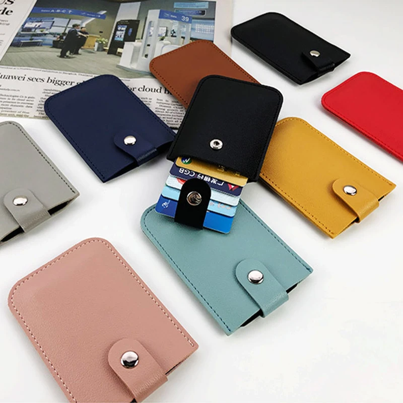 

New Arrival Pulled Design Mini Slim Portable Card Holders Wallet Men Wallet Gradient Color 5 Cards Money Short Women Purse