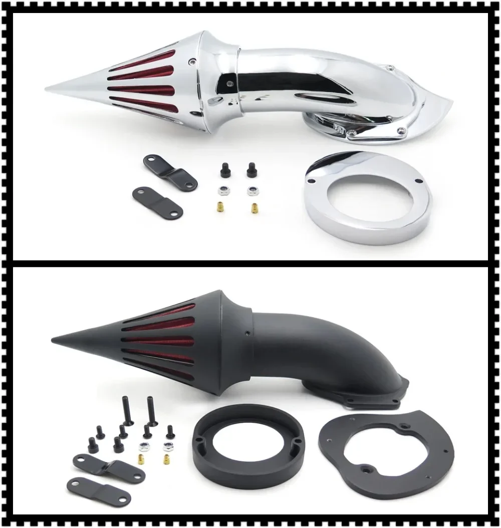 Części motocyklowe Zestawy filtra powietrza Filtr wlotowy do Yamaha Vstar V-Star 650 przez cały rok 1986-2012 CHROM