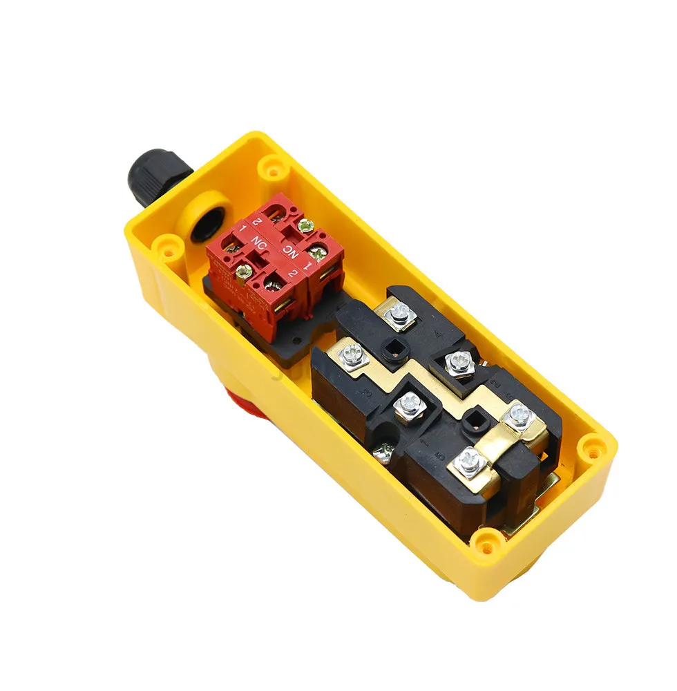 COP-21H rain proof lifting button box emergency stop button switch 2.2KW direct control electric hoist switch 250V