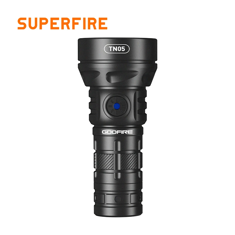 

SUPERFIRE TN05 EDC Flashlight USB C Rechargeable Led Torch 20W High Power With Magnetic tail Camping Waterproof Emergency Light