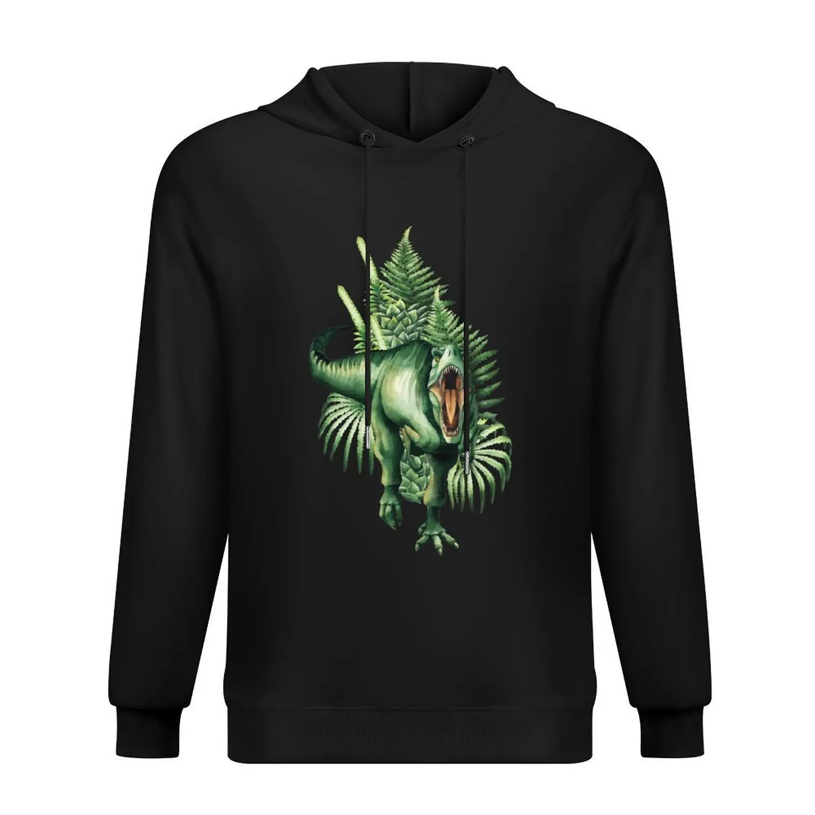 

Realistic watercolor dinosaur Hoodie mens clothes male clothes men's sweat-shirt set men clothes hoodie men