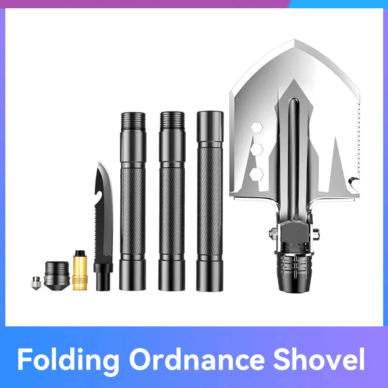 Long Distance Soldier Shovel Multifunctional Outdoor Folding Shovel Folding Shovel Camping Shovel Survival Gear