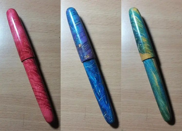 Double-layer Long Blade Grinder 3.0mm Nib Fountain Pen Hand-polished Stacked Nib Pen Stationery Office Gift