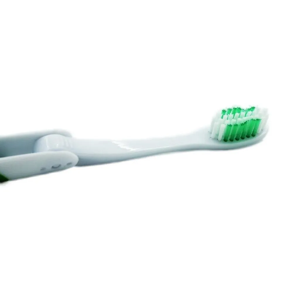 6pcs/set Plastic Folding Toothbrush Mini Full-head Tooth Cleaning Tools Space-Saving Soft-Bristled Oral Care Oral Hygiene