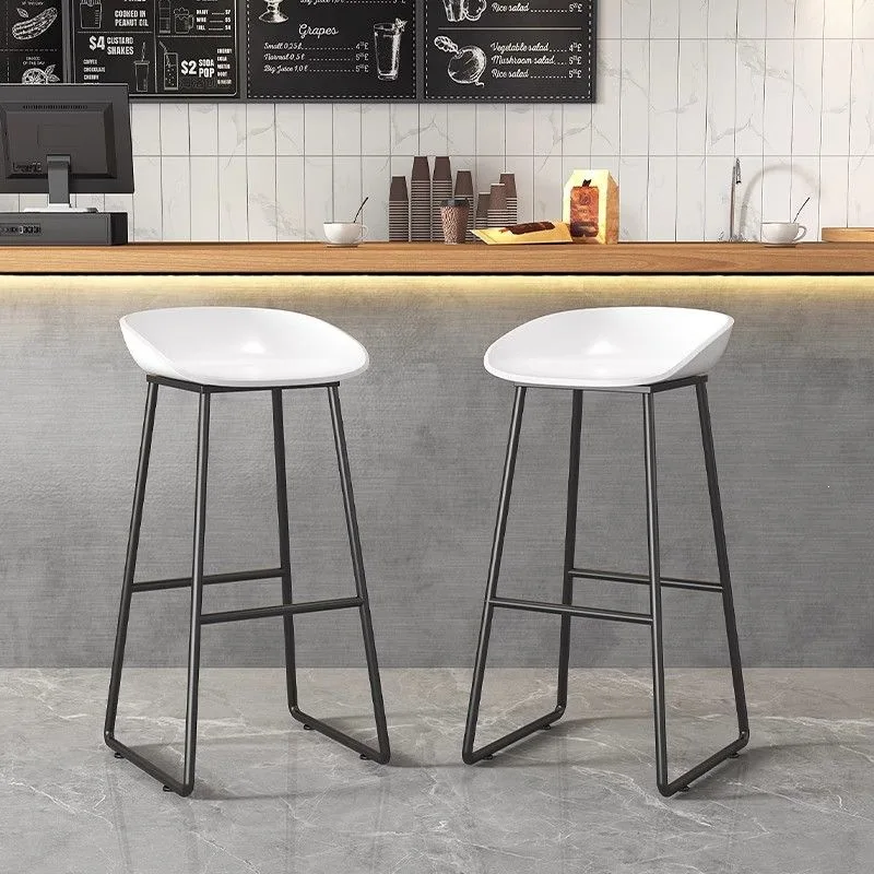 Bar Scene Nordic Stool Simple Modern Light Luxury Bar Chair High Foot Home
