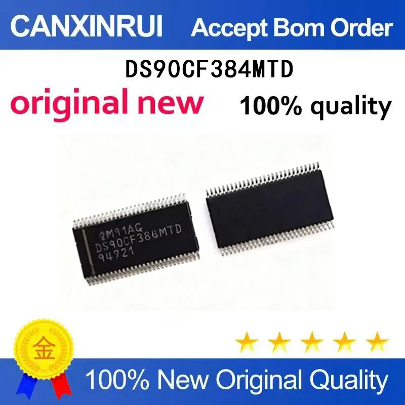 (5 Pieces) New stock DS90CF384MTD DS90CF384AMTD 90CF384 TSSOP-56 90CF384