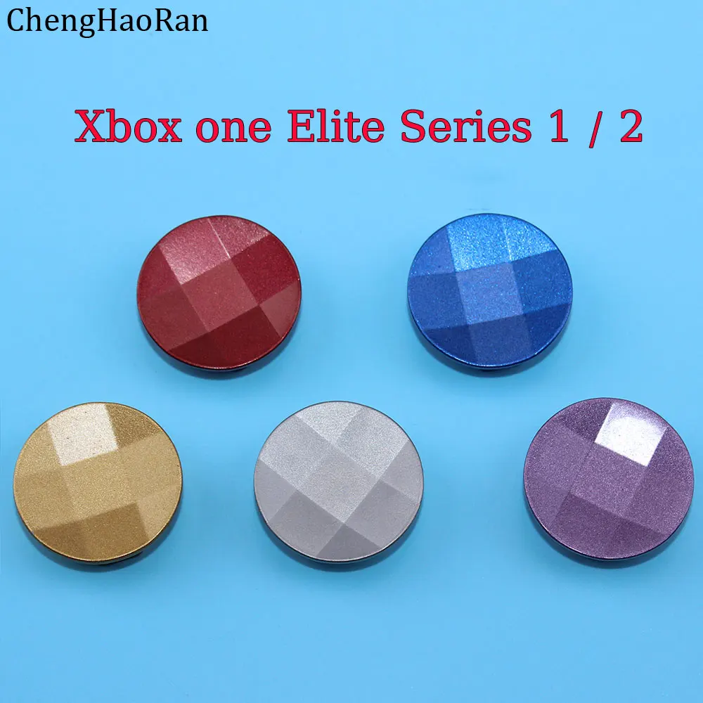 

1Pcs Metal Controller Handle D-pad Round Key cap Thumb Stick For Xbox One Elite Series 1/2 Direction Button Accessories