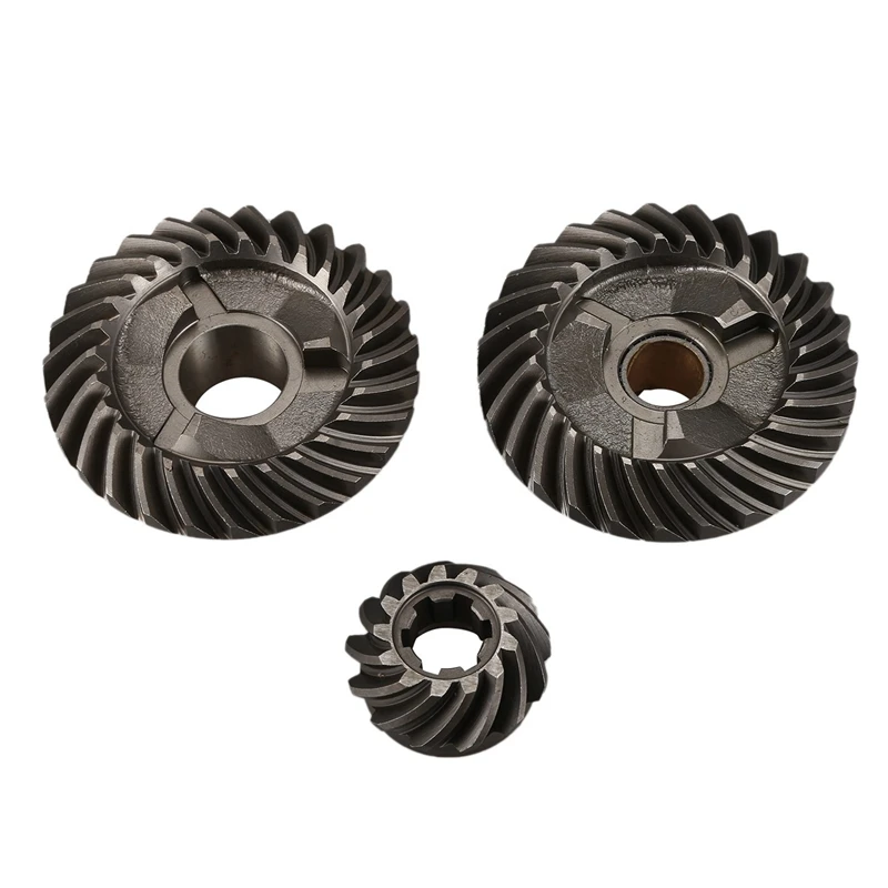 3X Gear Kit For Yamaha 2 Stroke 30HP Boat Engine,Forward Gear 61N-45560,Reverse Gear 61N-45571-00 Pinion Gear