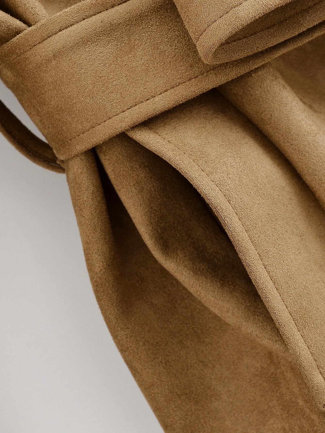 Otoño Invierno chaquetas cortavientos para mujer gabardina con cinturón de doble botonadura de manga larga ropa de calle de moda chaqueta básica prendas de vestir exteriores