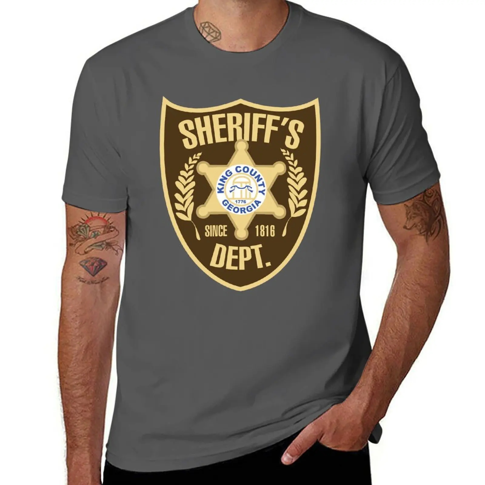 

King County Sheriffs Department T-Shirt essential t shirt t shirt man designer T-Shirt