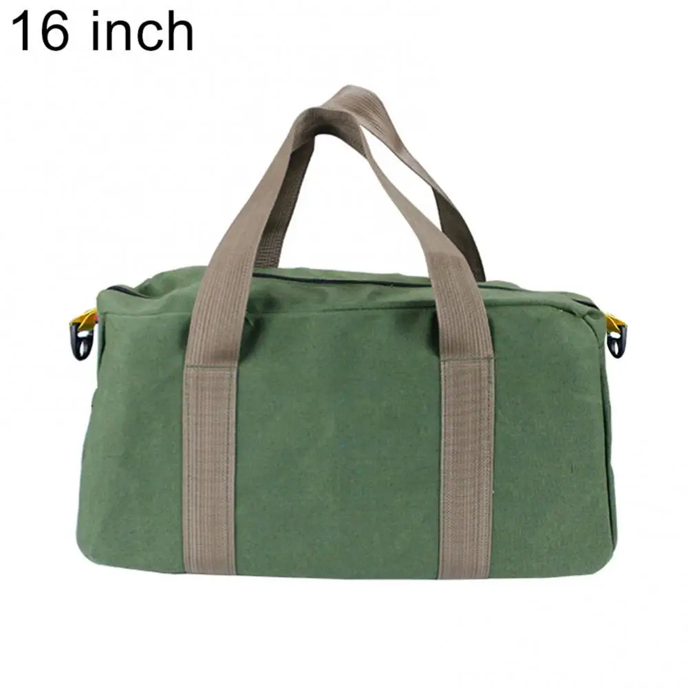 Portable Durable Thick Canvas Pouch Tool Bags Storage Organizer Instrument Case For Electrical Tool Tote Bag Multifunction Case