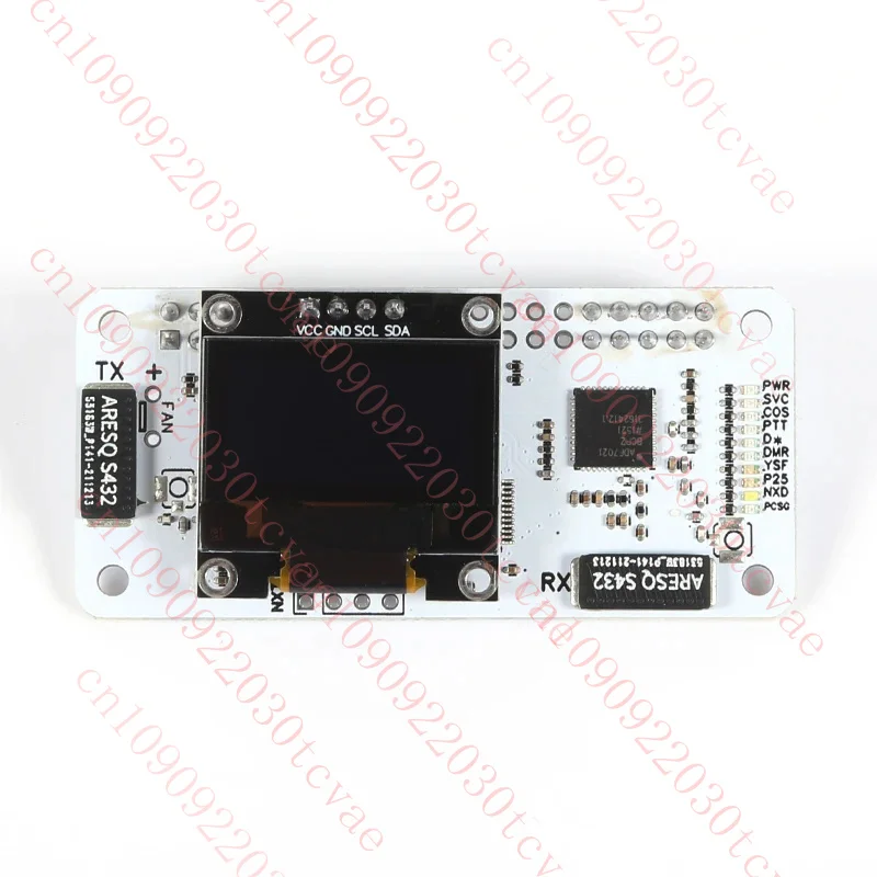 

Duplex MMDVM Hotspot Board UHF VHF + OLED + Buil-in Antenna Support P25 DMR YSF For Raspberry Pi Zero W 0W 2w 3B 4B