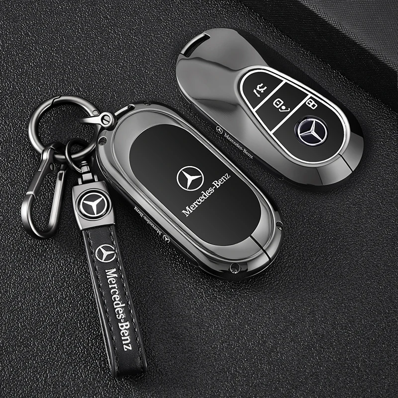 For Mercedes Benz C S Class W223 W206 S260L S350L S400L S450L S500L for Maybach S480 S580 2020 2021 2022 Car Key Case TPU Cover