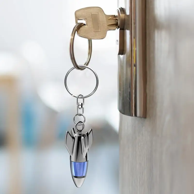 Car Static Eliminator Automobile Static Remover Keychain Multi-functional Removing Static Electricity Keyring For Human Body