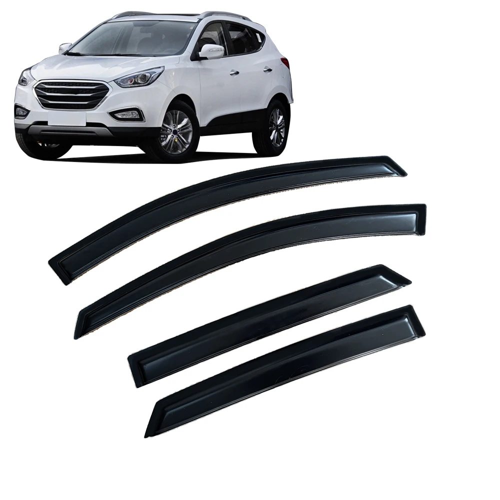 

Window Visor for Hyundai IX35 2009 2010 2011 2012 2013 2014 2015 2016 2017 Weathershied Door Visor Wind Sun Rain Guards Side
