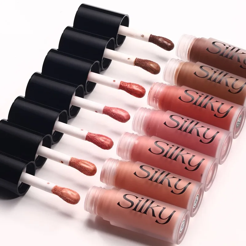 7 colori opzionali Fard liquidoLong Lasting Impermeabile Sweatproof Jello Colore Polvere Trucco Liquido Rouge Viso Bellezza Blush Trucco