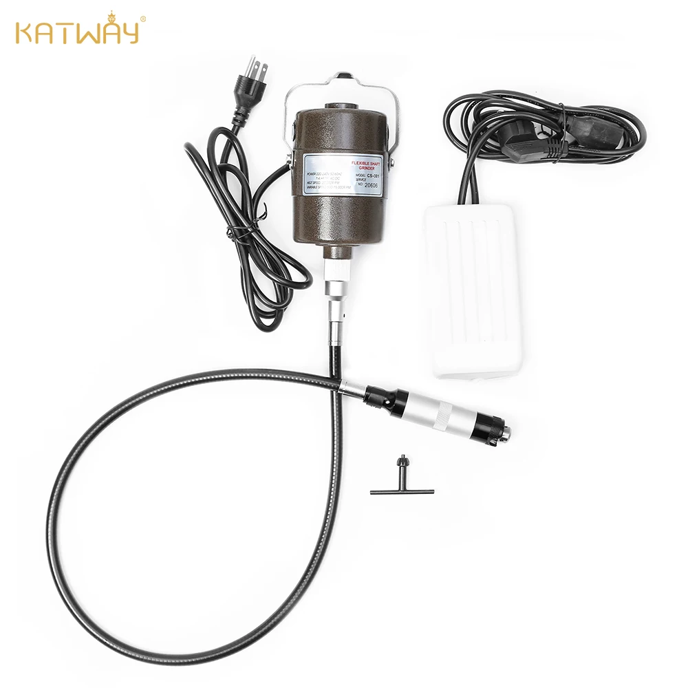 

KATWAY High-Speed Flexible Shaft Machines for Jewelry Making, Flex Shaft Handpieces, Flex Shaft System HH-D11