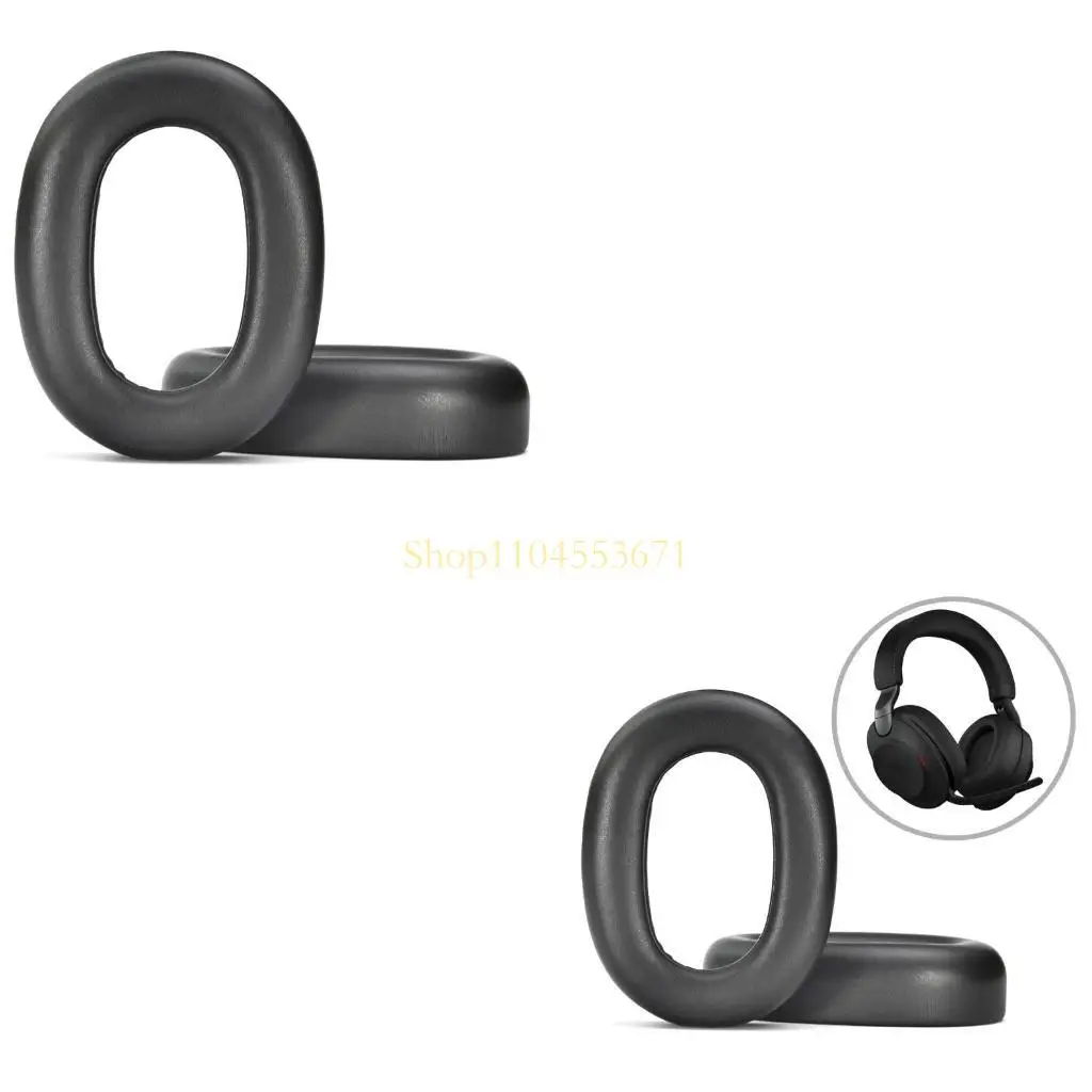 Meilleure Promo Oreillettes luxueuses pour casque d'écoute Evolve2 85UC/Evolve 2 85 MS, améliore le confort, couvre-oreilles